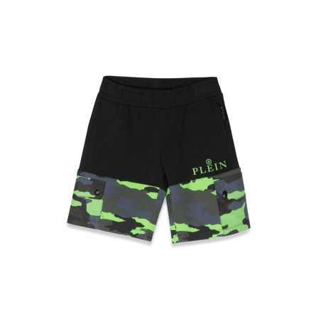 camou bermuda shorts