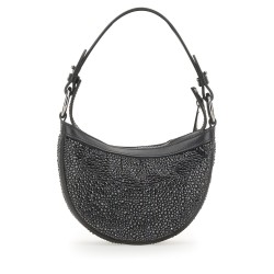 MINI HOBO BAG WITH CRYSTALS