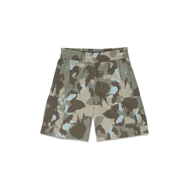 camou bermuda shorts