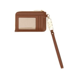 CROCODILE PRINT LEATHER CARD CASE