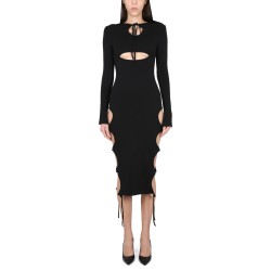 DRESS WITH CUT-OUT DETAILS