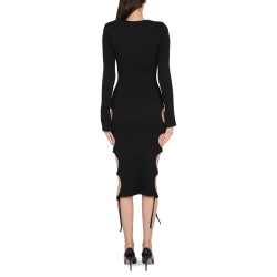 DRESS WITH CUT-OUT DETAILS