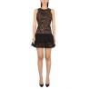 EYELET DRESS