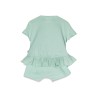 ruffled t-shirt and shorts set