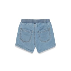 denim fleece shorts