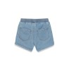 denim fleece shorts