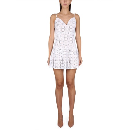 EYELET DRESS