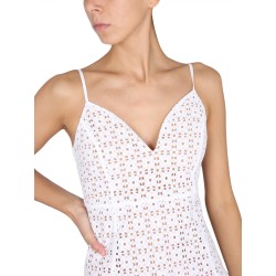EYELET DRESS