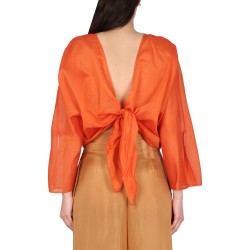 COTTON AND SILK SHIRT