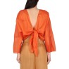 COTTON AND SILK SHIRT
