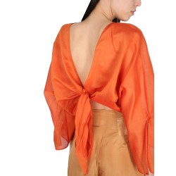 COTTON AND SILK SHIRT