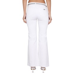 PANTS WITH LOGO BELT