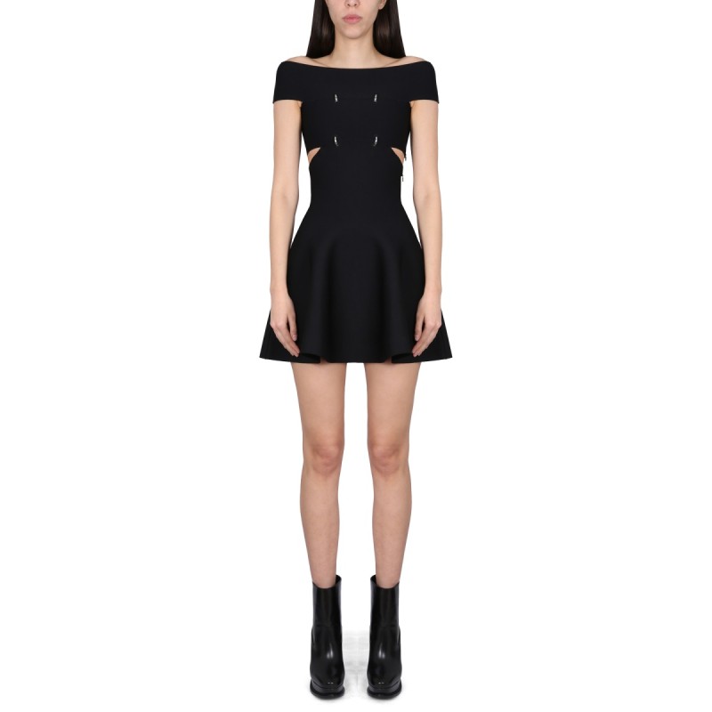 MINI DRESS WITH BARE SHOULDERS