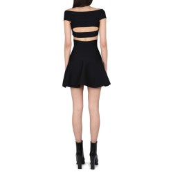 MINI DRESS WITH BARE SHOULDERS
