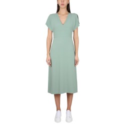 V-NECK DRESS