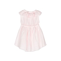 dress with ruffle collar