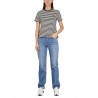 MEDIUM WAIST SLIM JEANS