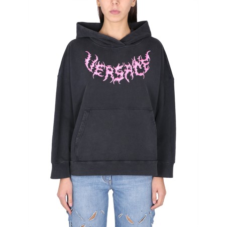 HOODED SWEATSHIRT WITH LOGO