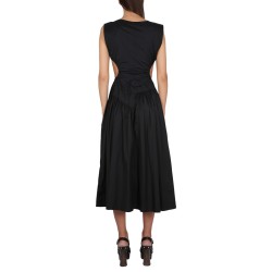 MIDI DRESS WITH CUT OUT DETAILS