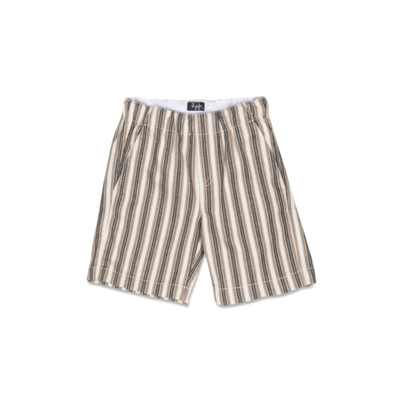 striped bermuda shorts