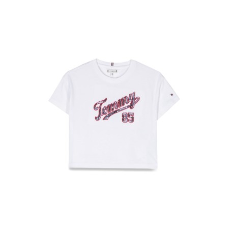 sequins logo t-shirt