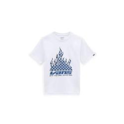 reflective checkerboard flame t-shirt