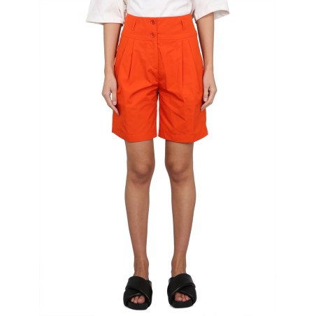 COTTON POPLIN SHORTS