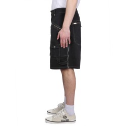 PEIO DENIM BERMUDA SHORTS