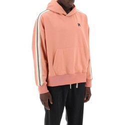 "track sweatshirt with contrasting bands