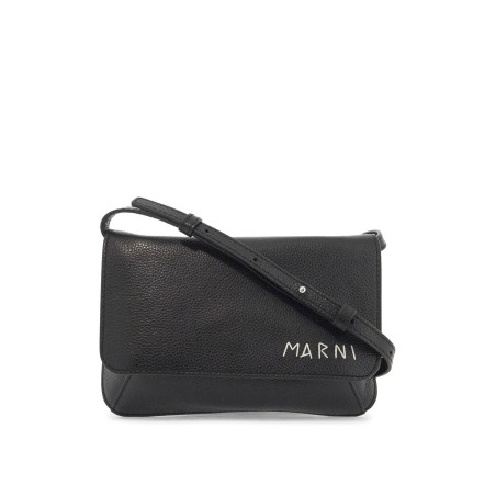 flap trunk shoulder bag with