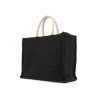 large raffia effect tote bag