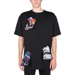 T-SHIRT WITH PRINTED DETAILS