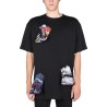 T-SHIRT WITH PRINTED DETAILS