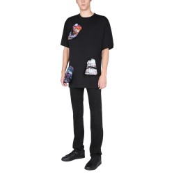 T-SHIRT WITH PRINTED DETAILS