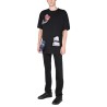 T-SHIRT WITH PRINTED DETAILS