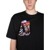 T-SHIRT WITH PRINTED DETAILS