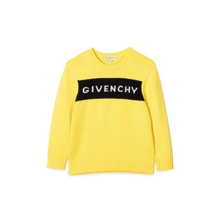 KNITTED JUMPER GIVENCHY JACQUARD LOGO