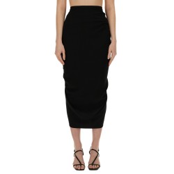 SKIRT WITH DRAPE