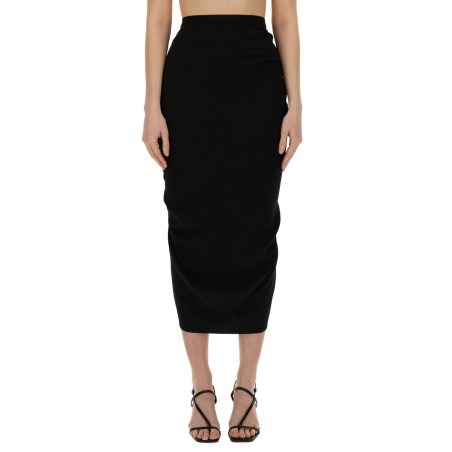 SKIRT WITH DRAPE