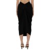 SKIRT WITH DRAPE