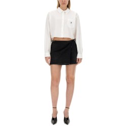 VOYOU WRAP SKIRT