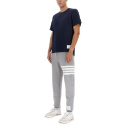 4BAR STRIPE PRINT JOGGING PANTS