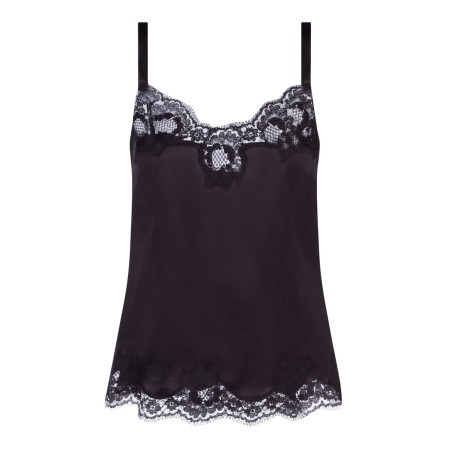 SATIN LINGERIE TOP