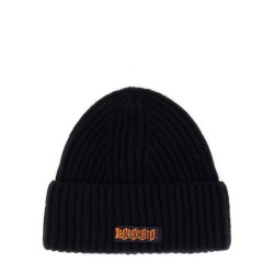 BEANIE HAT WITH LOGO PATCH