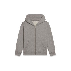 journey/ boy's zipped sweatshirt hoodie/ melange cotton stolen from golden print