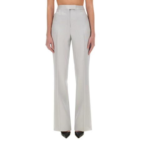 WIDE LEG TUXEDO TAILORED PANTS