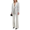 WIDE LEG TUXEDO TAILORED PANTS
