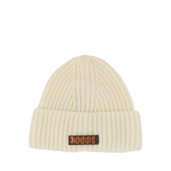 BEANIE HAT WITH LOGO PATCH