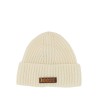 BEANIE HAT WITH LOGO PATCH