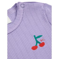 baby cherry long sleeve tight t-shirt